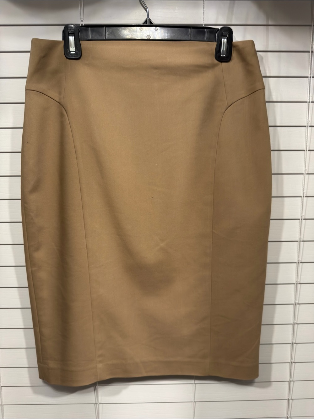 Express Tan Pencil Skirt - size 8